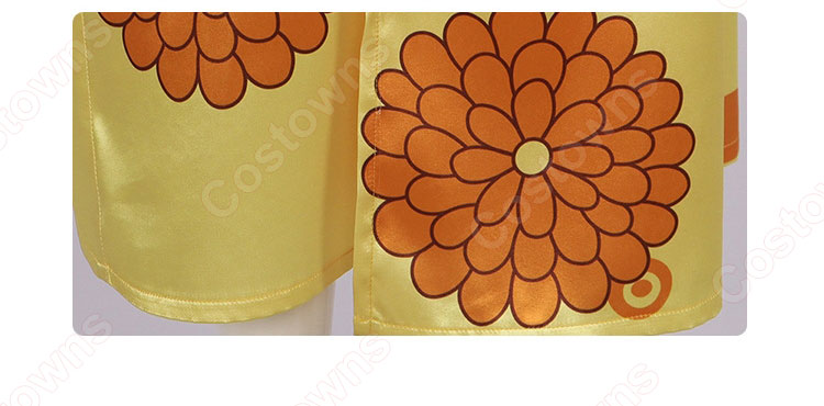 ONE PIECE(ワンピース) 菊の丞 コスプレ衣装-6