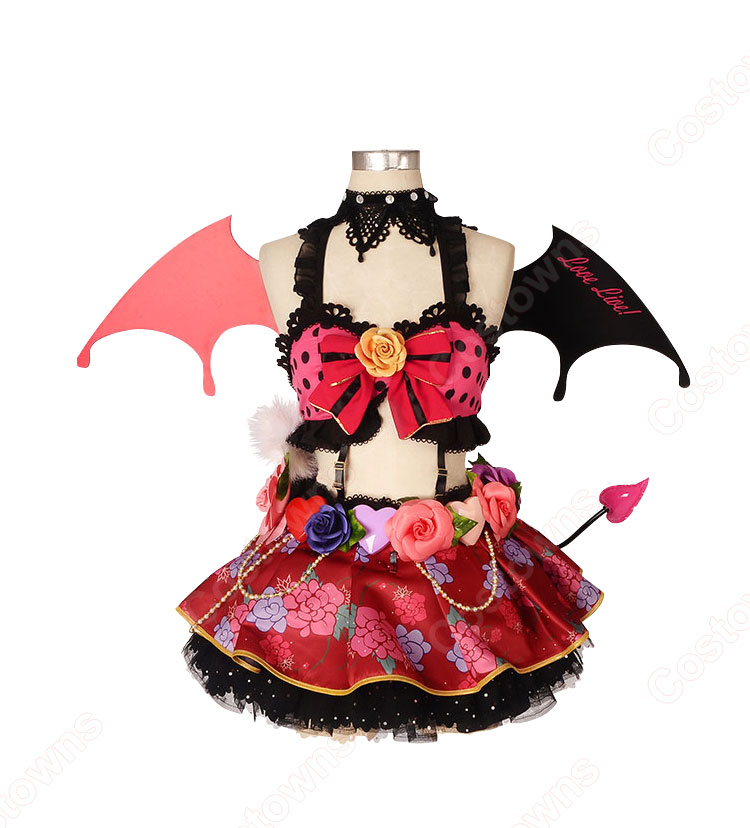 ラブライブ！スクフェス 絢瀬絵里 小悪魔編 小悪魔っぽい コスプレ衣装 - Costowns
