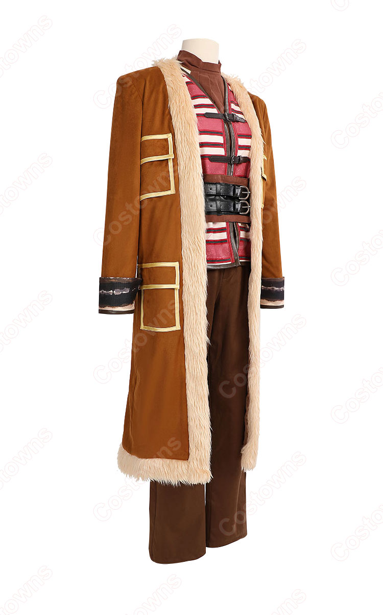 実写版 ONE PIECE（ワンピース） 千両道化のバギー コスプレ衣装-2