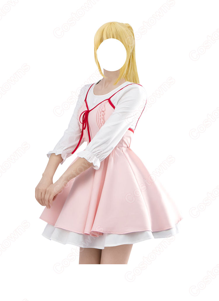 四月は君の嘘 宮園かをりコスプレ衣装 ワンピース 私服 - Costowns