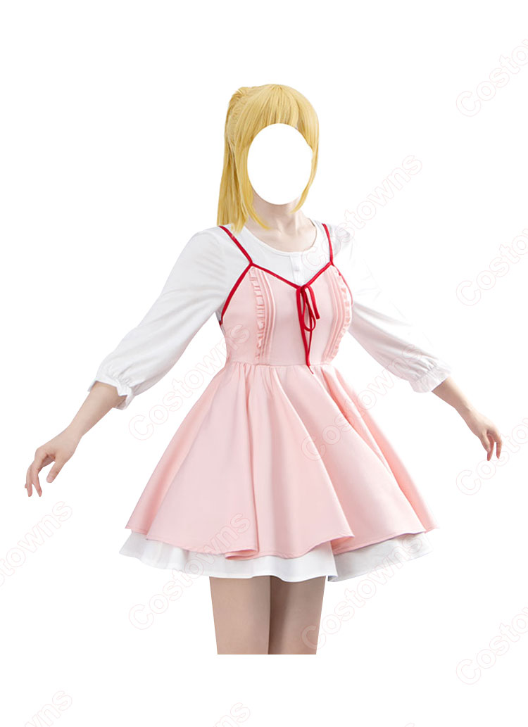 四月は君の嘘 宮園かをりコスプレ衣装 ワンピース 私服 - Costowns