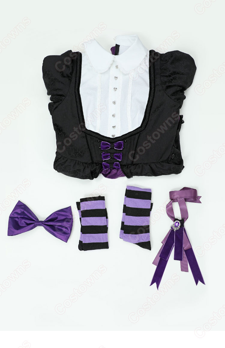 パンティ&ストッキングwithガーターベルト ストッキング コスプレ衣装 パンスト姉妹 ロリータ ドレス-7