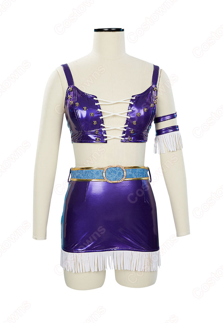 ワンピース・オン・アイス ニコ・ロビン コスプレ衣装-4