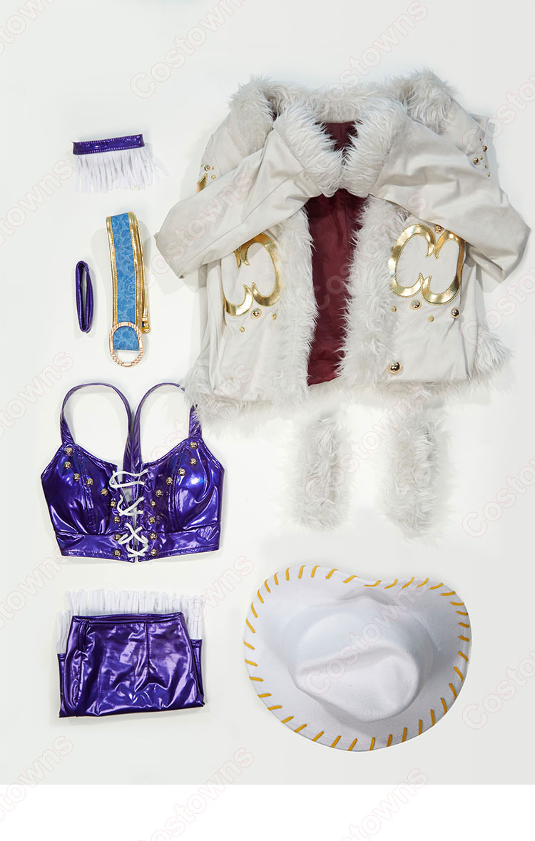 ワンピース・オン・アイス ニコ・ロビン コスプレ衣装-12