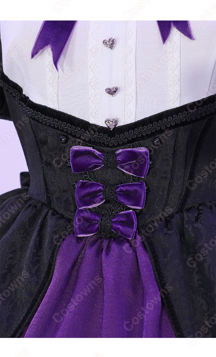 パンティ&ストッキングwithガーターベルト ストッキング コスプレ衣装 パンスト姉妹 ロリータ ドレス-4