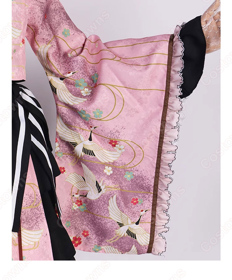 プロジェクトセカイ カラフルステージ! feat. 初音ミク 暁山瑞希 コスプレ衣装 優しさに励まされて 和風ロリータファッション 衣装-9