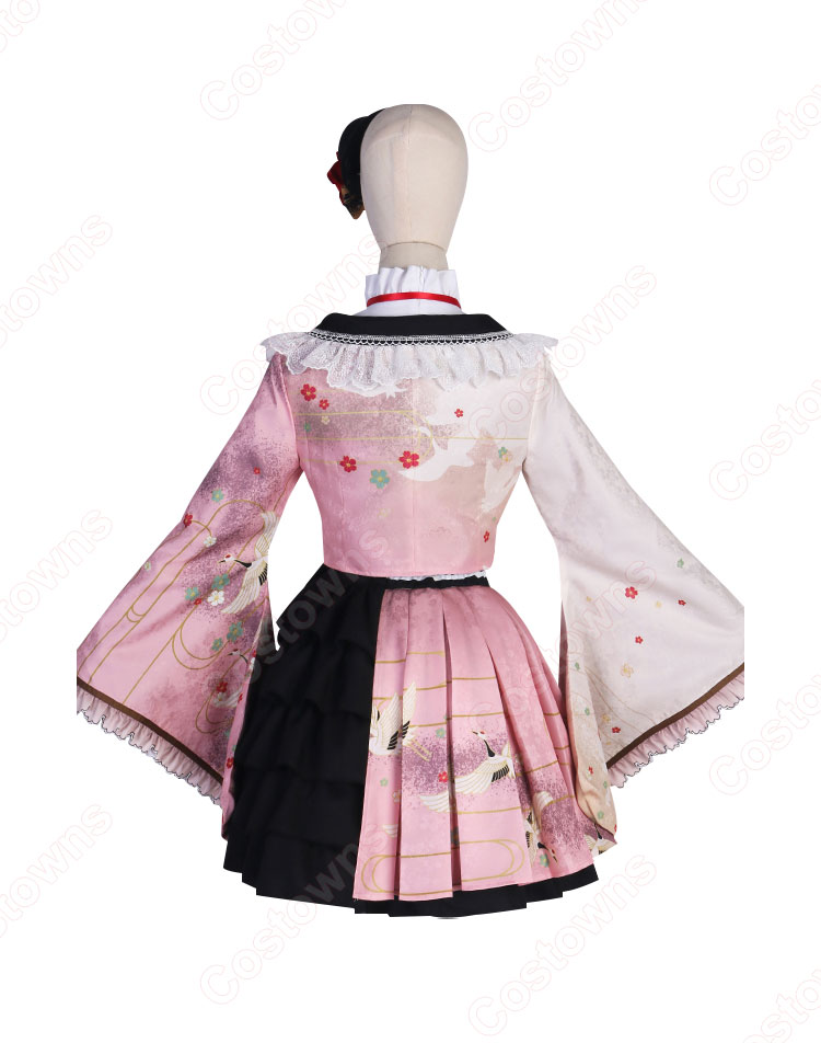 プロジェクトセカイ カラフルステージ! feat. 初音ミク 暁山瑞希 コスプレ衣装 優しさに励まされて 和風ロリータファッション 衣装-5