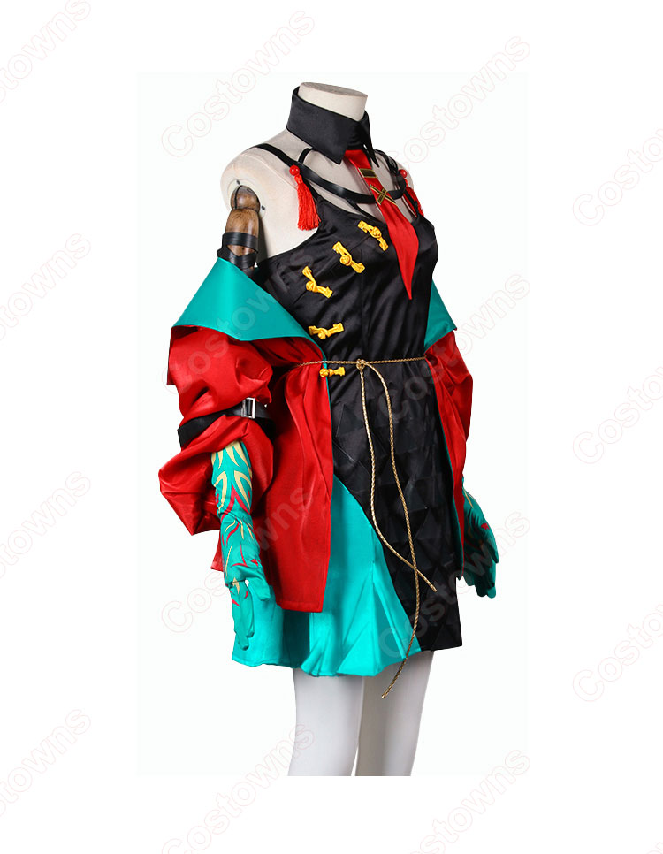 アークナイツ シー 新春シリーズ 流砂 コスプレ衣装-2