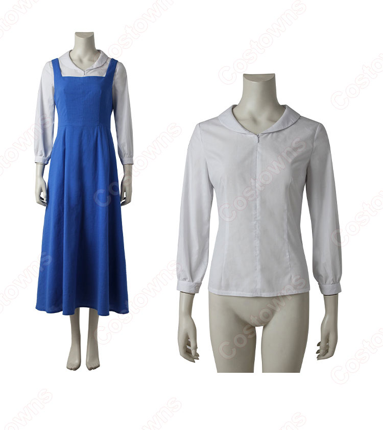 美女と野獣 ベルのファンタジーワールド ベル コスプレ衣装-4