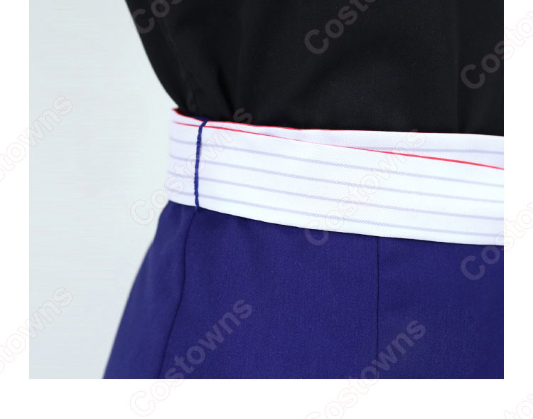 ブルーアーカイブ 黒見セリカ コスプレ衣装 柴関ラーメン 制服 バイト衣装-8