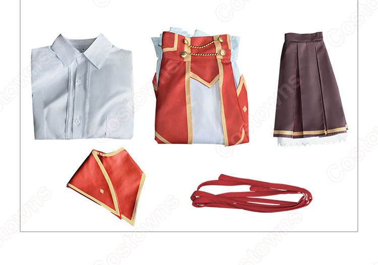 悪役令嬢レベル99 〜私は裏ボスですが魔王ではありません〜 ユミエラ・ドルクネス コスプレ衣装-7