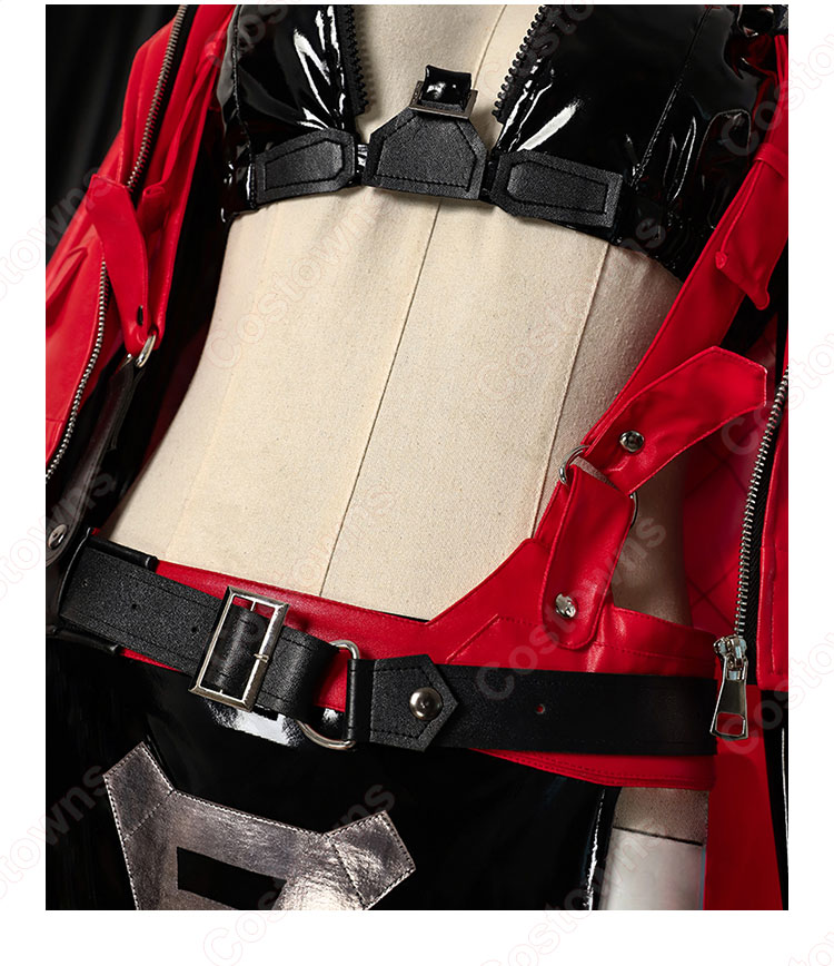 勝利の女神:NIKKE レッドフード コスプレ衣装-8