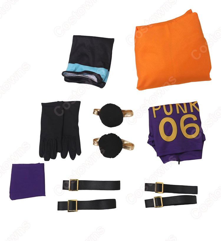 ONE PIECE エッグヘッド編 PUNK-06 欲(ヨーク) コスプレ衣装 エッグヘッド衣装-7