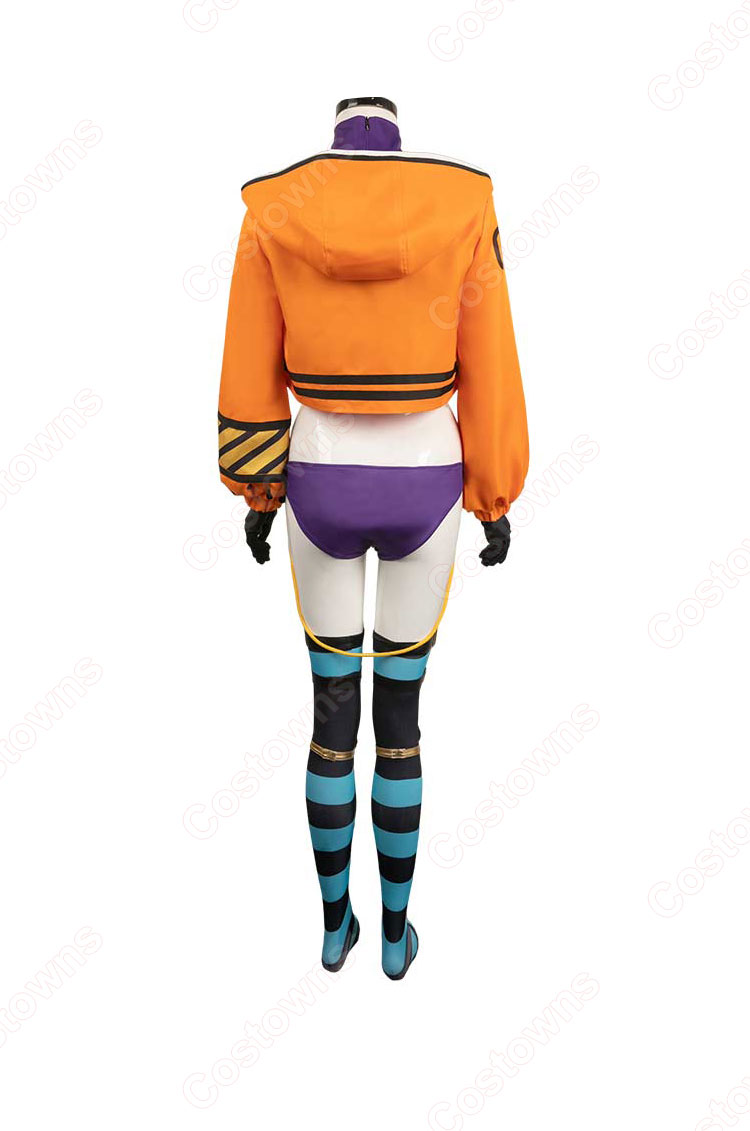 ONE PIECE エッグヘッド編 PUNK-06 欲(ヨーク) コスプレ衣装 エッグヘッド衣装-3