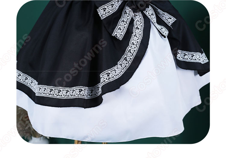 中二病でも恋がしたい！ 小鳥遊六花 コスプレ衣装 ゴシック服-10