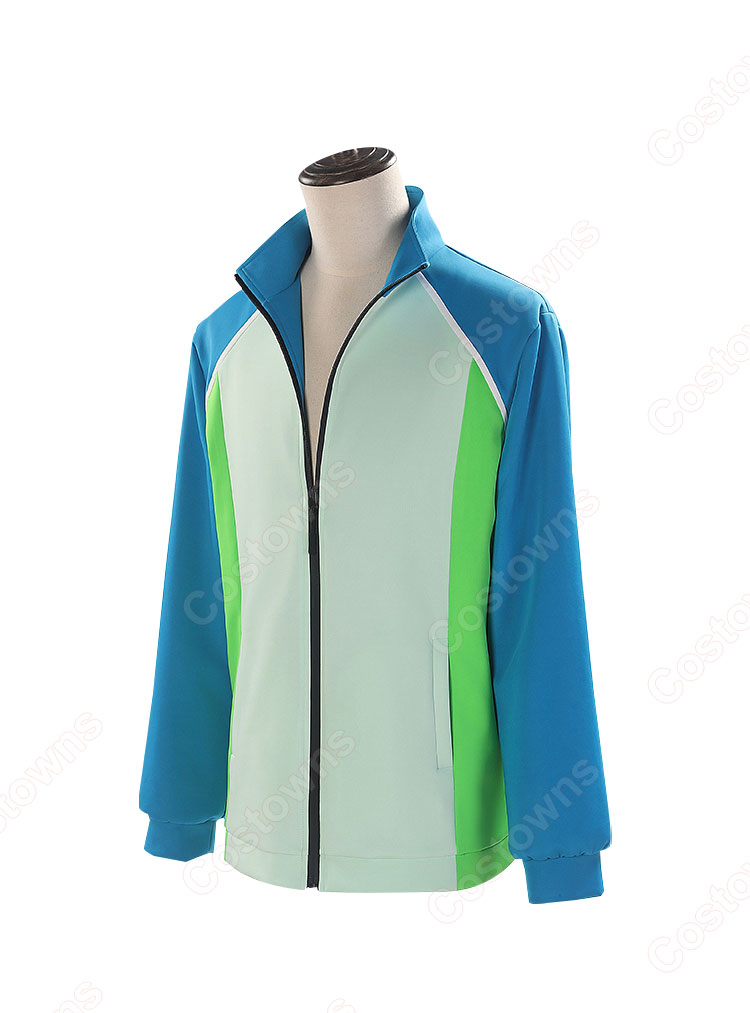 ツルネ -風舞高校弓道部- ジャージ コスプレ衣装 コート-1