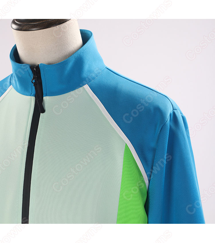 ツルネ -風舞高校弓道部- ジャージ コスプレ衣装 コート-3