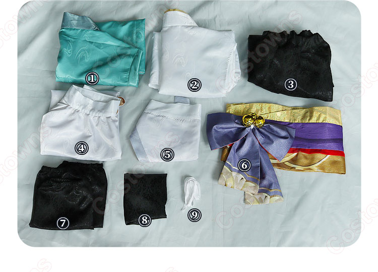 陰陽師 初音ミクコラボ 鏡音レン コスプレ衣装-11