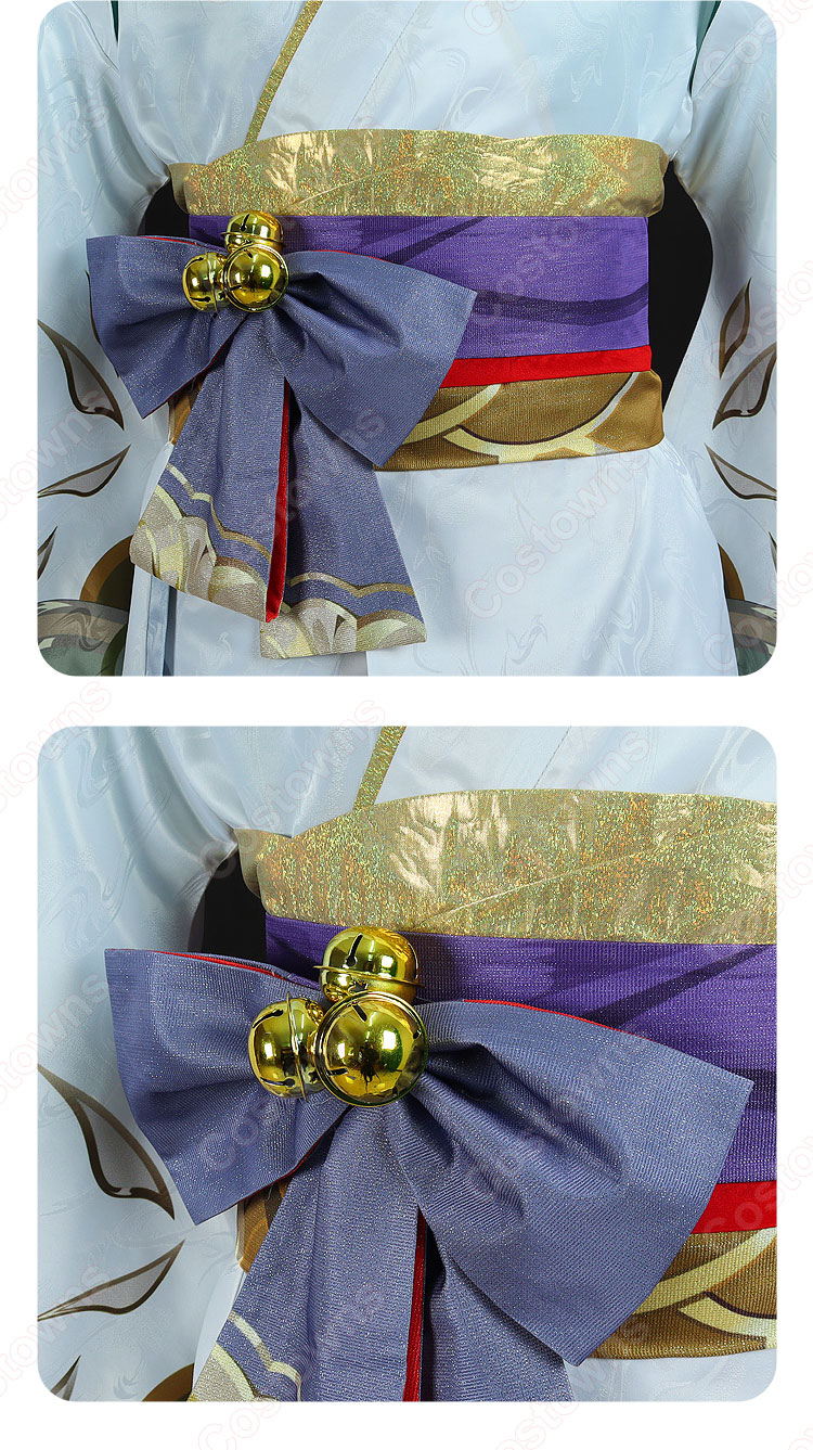 陰陽師 初音ミクコラボ 鏡音レン コスプレ衣装-8