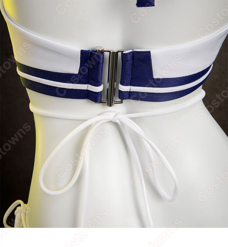 ファイナルファンタジーVII ティファ・ロックハート シャインフリッパー 水着 コスプレ衣装-10