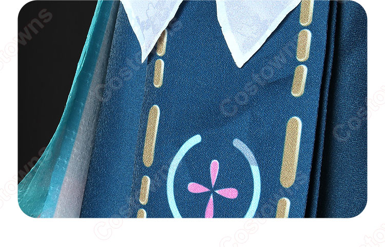 陰陽師 初音ミク コスプレ衣装-10