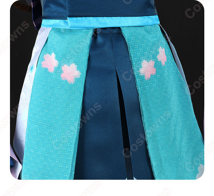 陰陽師 初音ミク コスプレ衣装-11