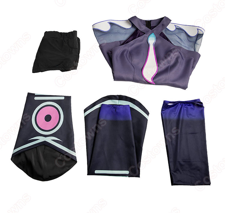 ポケットモンスター × 初音ミク ムウマージ コスプレ衣装-13