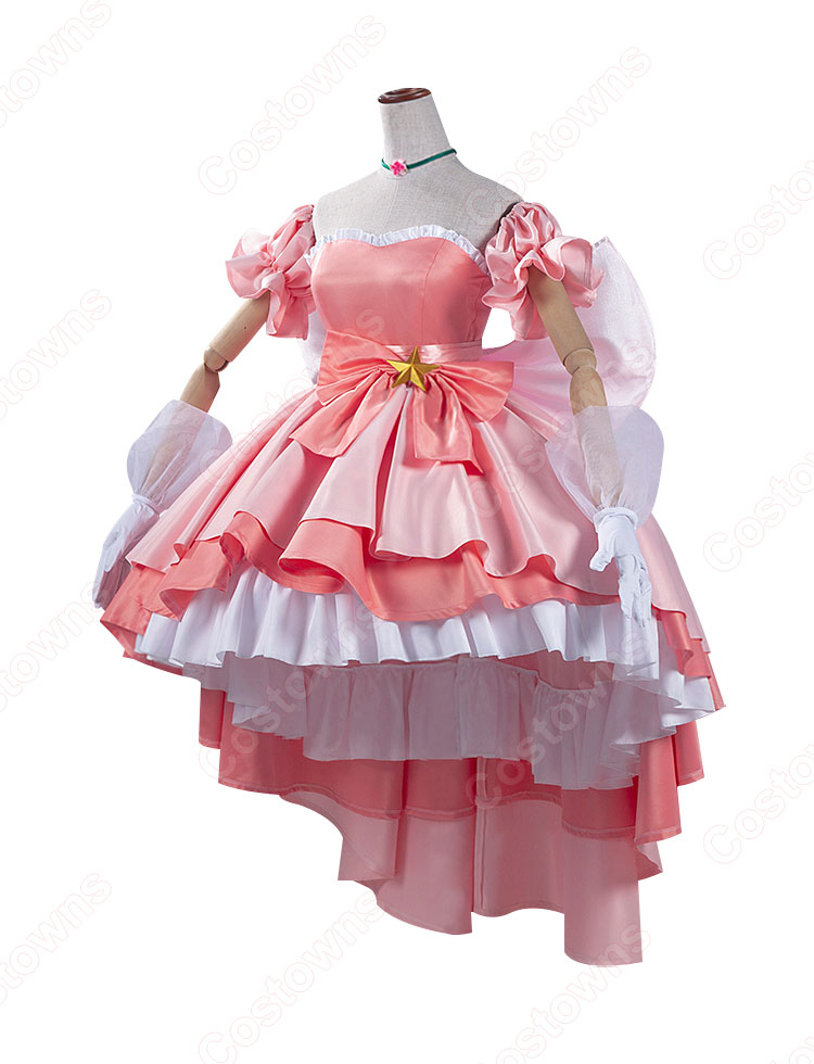 かみちゃまかりん 花園花鈴 コスプレ衣装-3