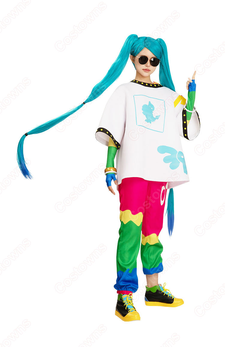 ポケットモンスター × 初音ミク ペラップ コスプレ衣装-5