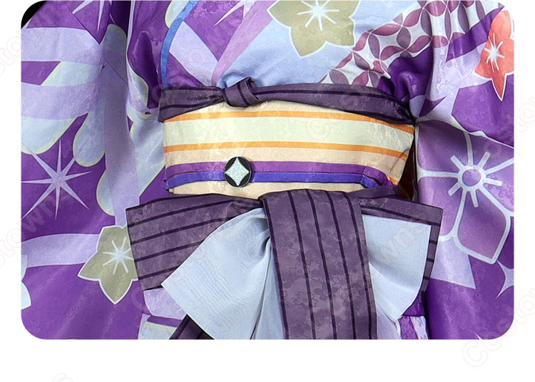 マギアレコード 魔法少女まどか☆マギカ外伝 暁美ほむら 晴着 コスプレ衣装-6