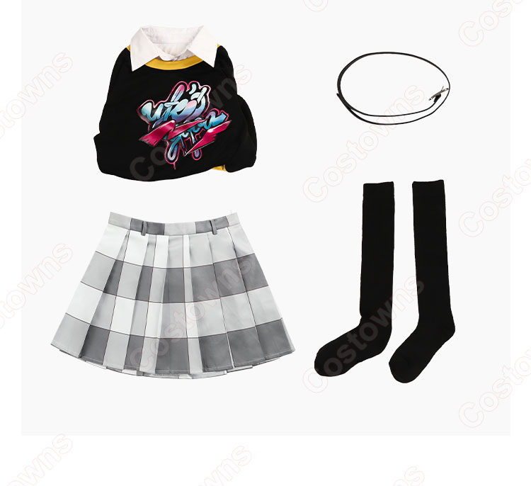 Persona5:ThePhantomX 新井素羽 コスプレ衣装-10