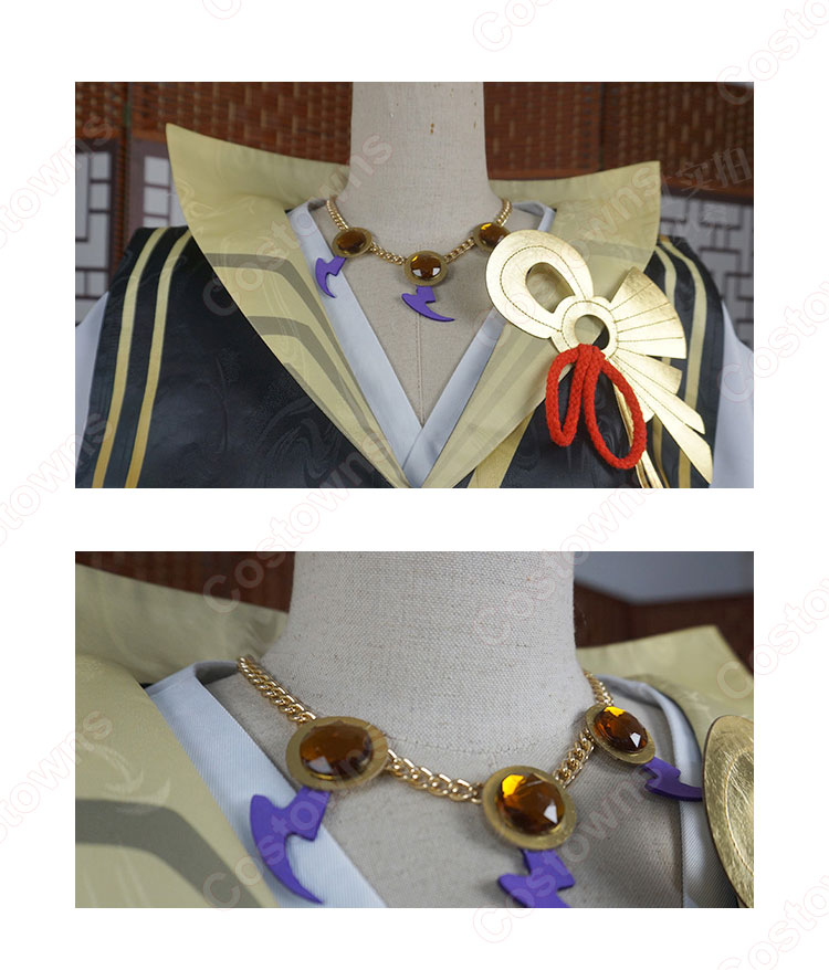 ゲーム 陰陽師本格幻想RPG 少年期 須佐之男 コスプレ衣装-4