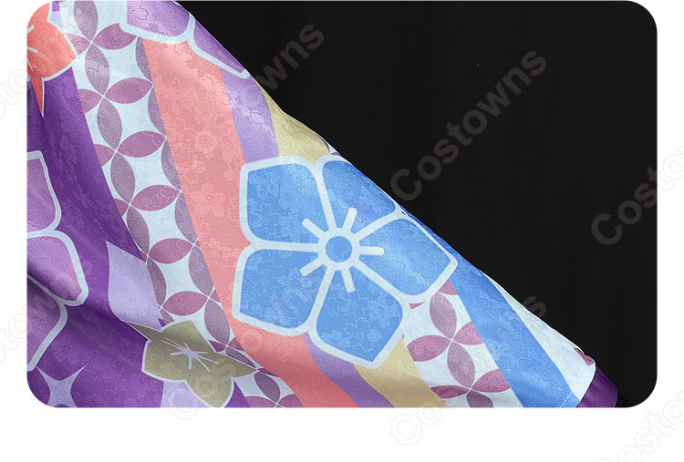 マギアレコード 魔法少女まどか☆マギカ外伝 暁美ほむら 晴着 コスプレ衣装-9