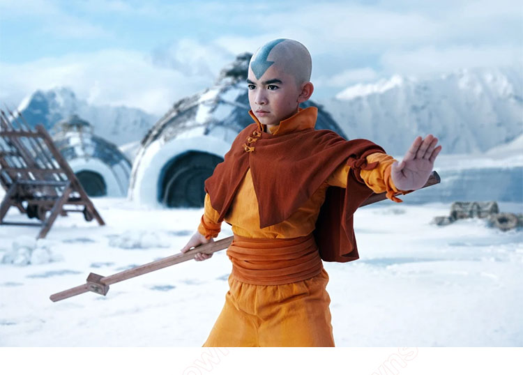 実写版 アバター 伝説の少年アン アン コスプレ衣装 - Costowns