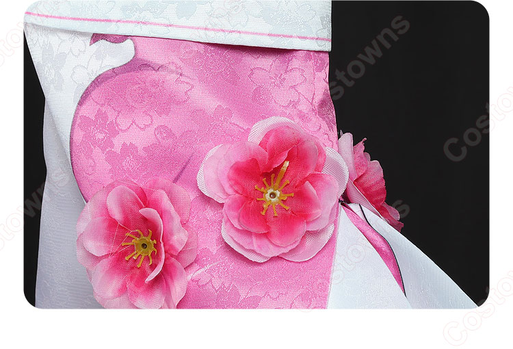 陰陽師 初音ミク 桜ミク コスプレ衣装-9