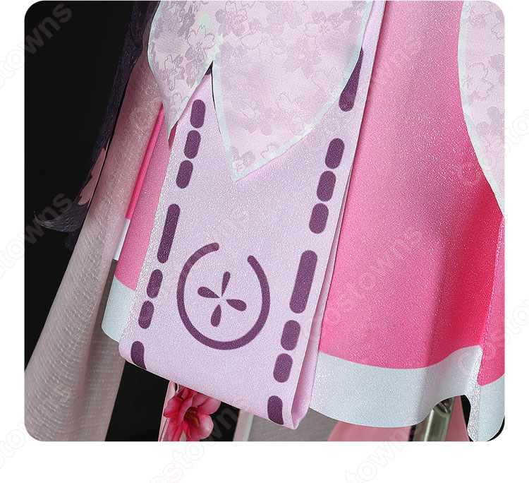 陰陽師 初音ミク 桜ミク コスプレ衣装-10