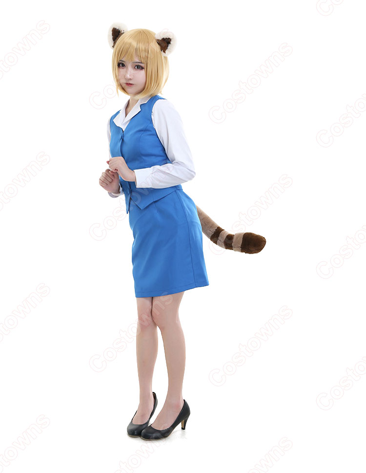 アグレッシブ烈子 烈子（レッサーパンダ） コスプレ衣装-4