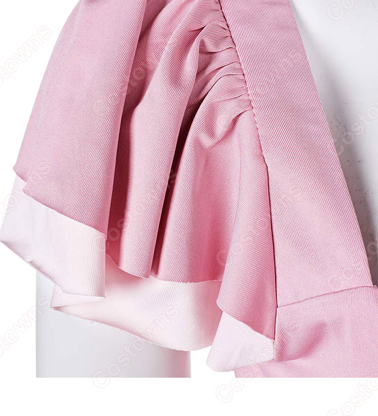 ファイナルファンタジーVII リバース エアリス・ゲインズブール 水着 コスプレ衣装-6