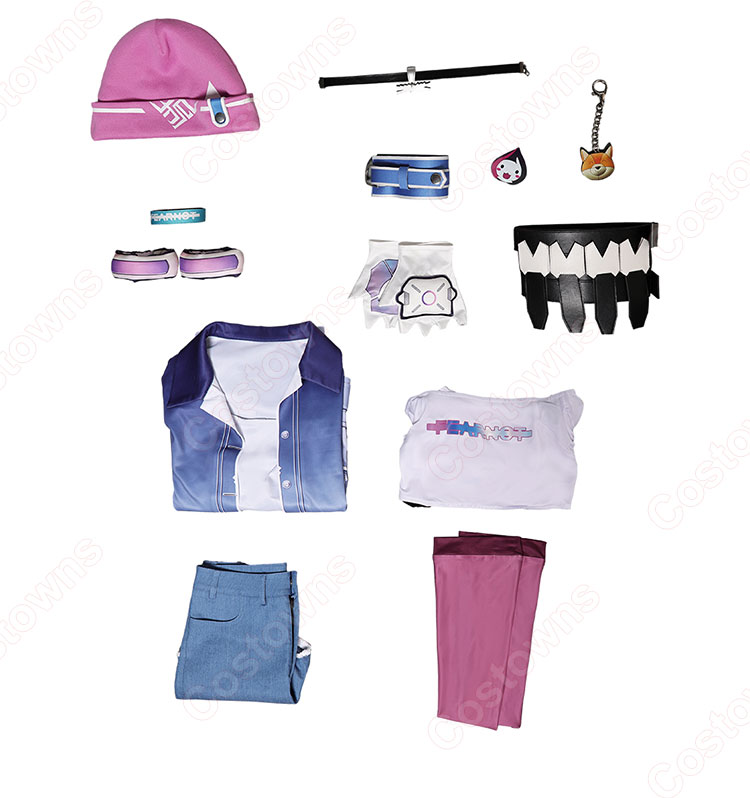 「LE SSERAFIM」×「オーバーウォッチ 2」 カモリ・キリコ コスプレ衣装-12