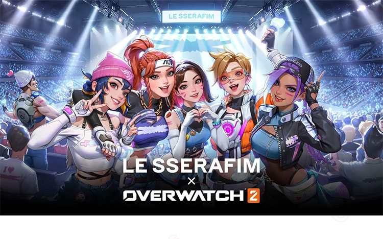 「LE SSERAFIM」×「オーバーウォッチ 2」 カモリ・キリコ コスプレ衣装-1