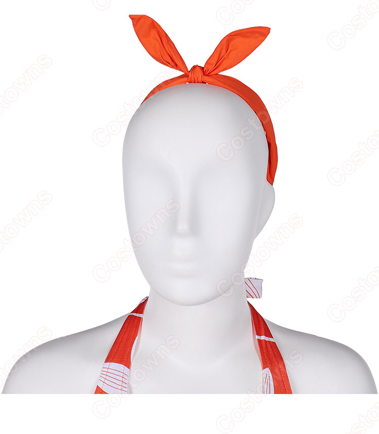 ファイナルファンタジーVII リバース ユフィ・キサラギ 水着 コスプレ衣装-6