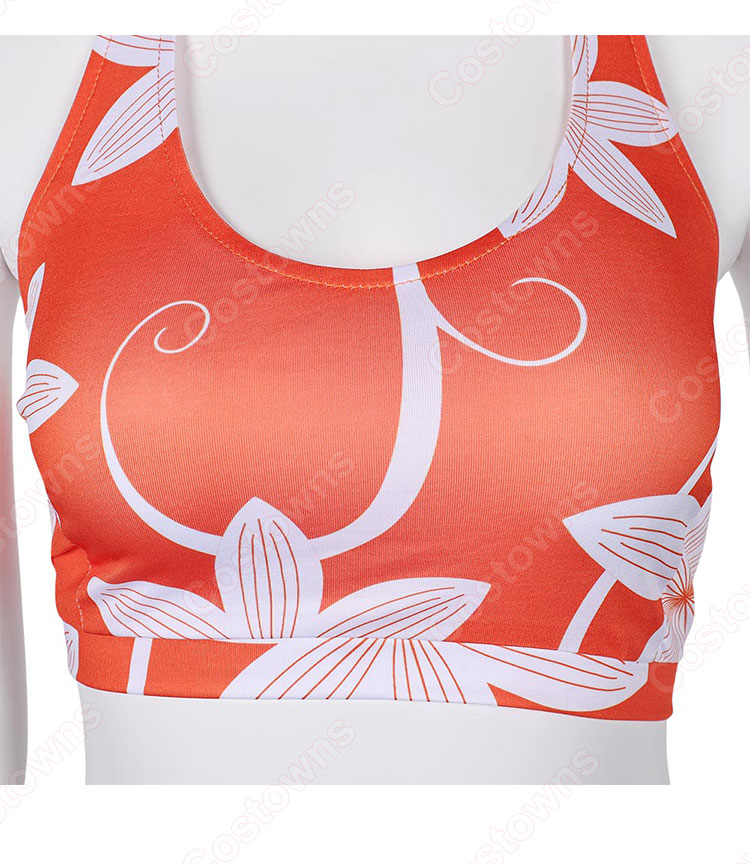 ファイナルファンタジーVII リバース ユフィ・キサラギ 水着 コスプレ衣装-5