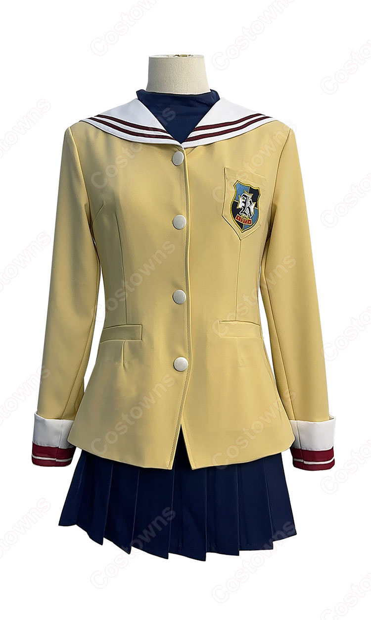 アメージングタイランド・グランドセール CLANNAD 古河渚 藤林杏 コスプレ衣装 高校 制服 - Costowns コスプレ衣装