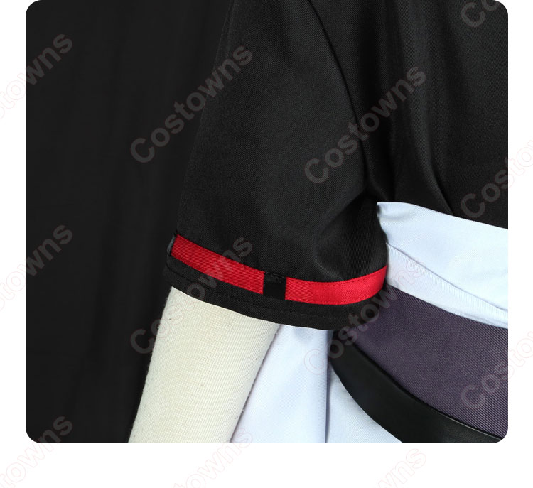 ランモバ 銀魂 坂田銀時 子供用 コスプレ衣装-8
