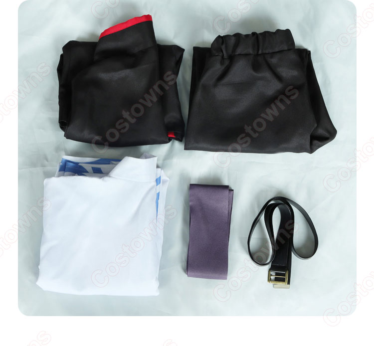 ランモバ 銀魂 坂田銀時 子供用 コスプレ衣装-10