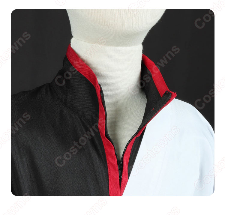 ランモバ 銀魂 坂田銀時 子供用 コスプレ衣装-6