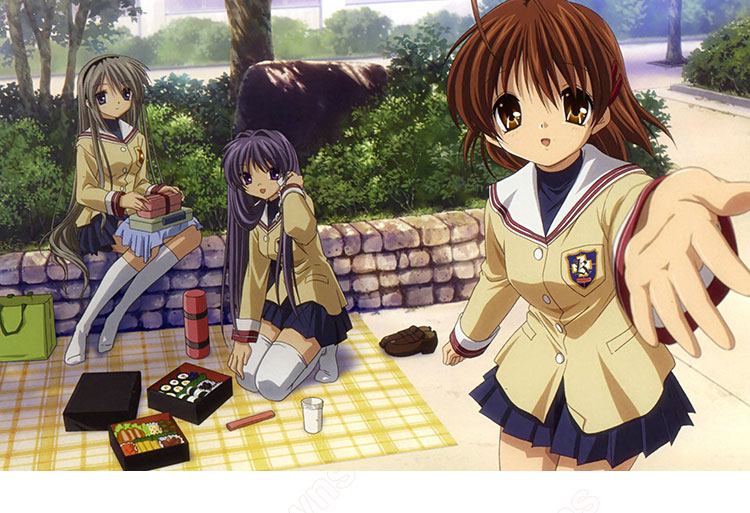 CLANNAD 古河渚 藤林杏 コスプレ衣装 高校 制服 - Costowns