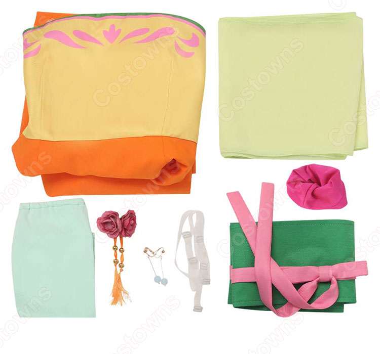 薬屋のひとりごと 猫猫(マオマオ) 宴会 コスプレ衣装-7