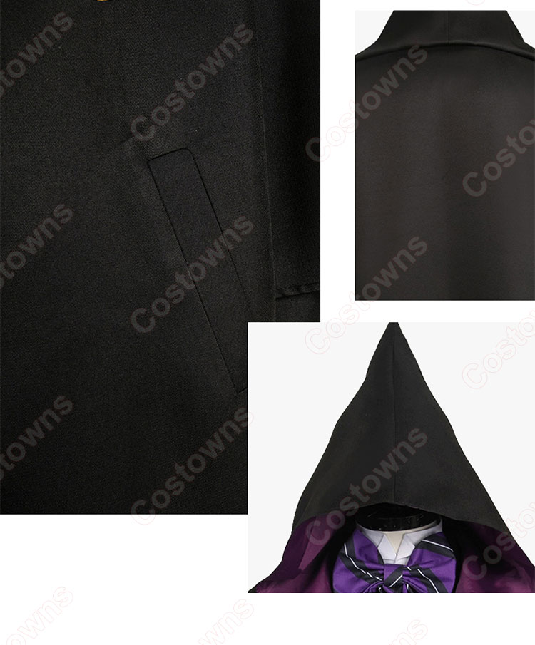 黒執事 -寄宿学校編- グレゴリー・バイオレット コスプレ衣装-8