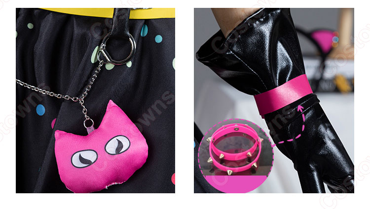 アイカツオンパレード! 星宮いちご スイートデビル コスプレ衣装-7